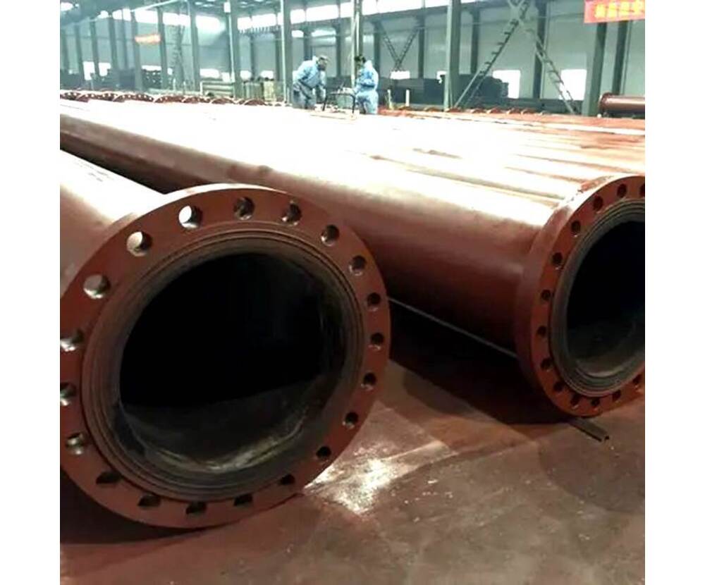 電廠煙氣脫硫襯膠管道在脫硫工藝中的作用