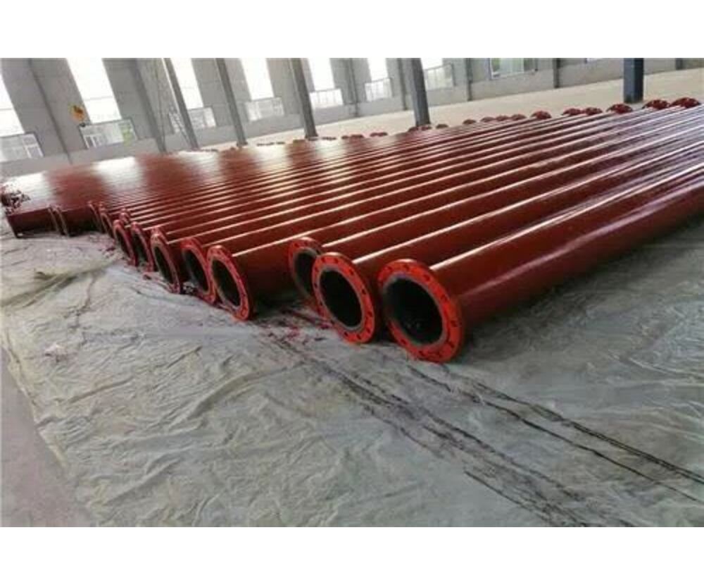 為什么選擇襯膠直縫鋼管作為輸送管道