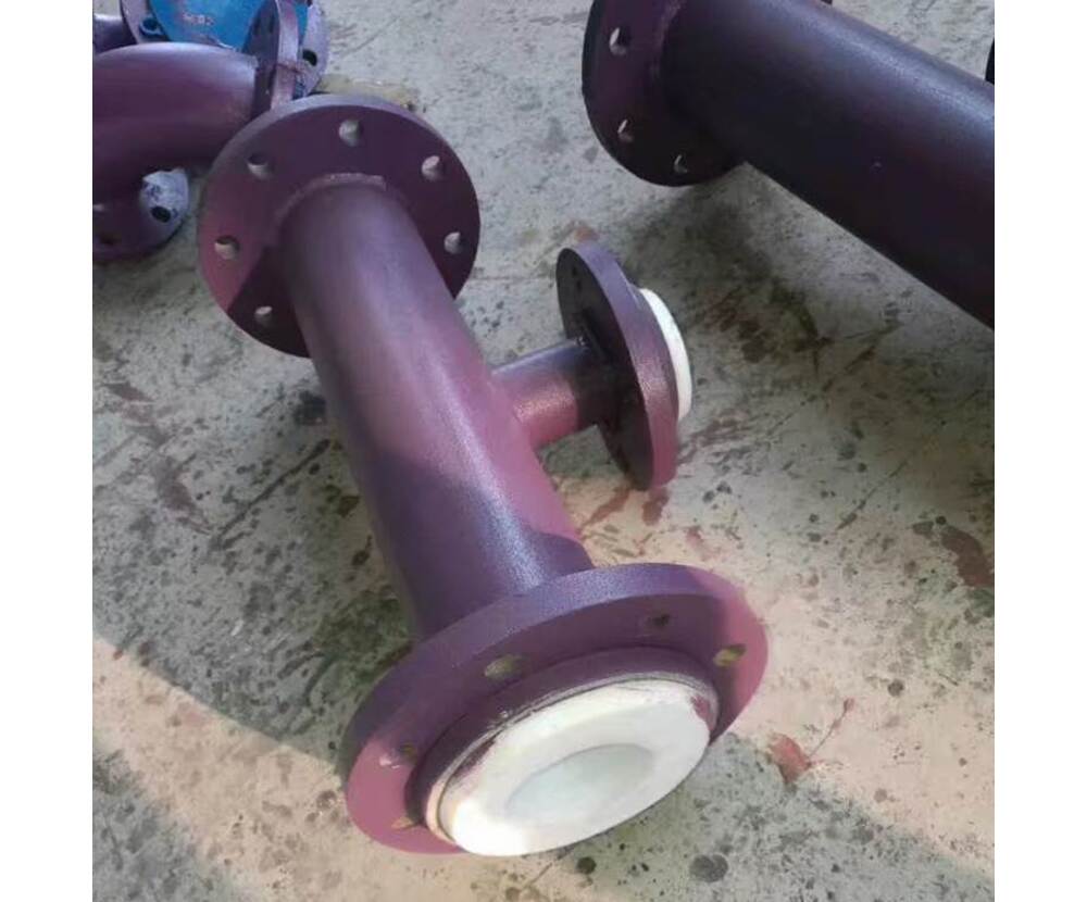 襯四氟三通